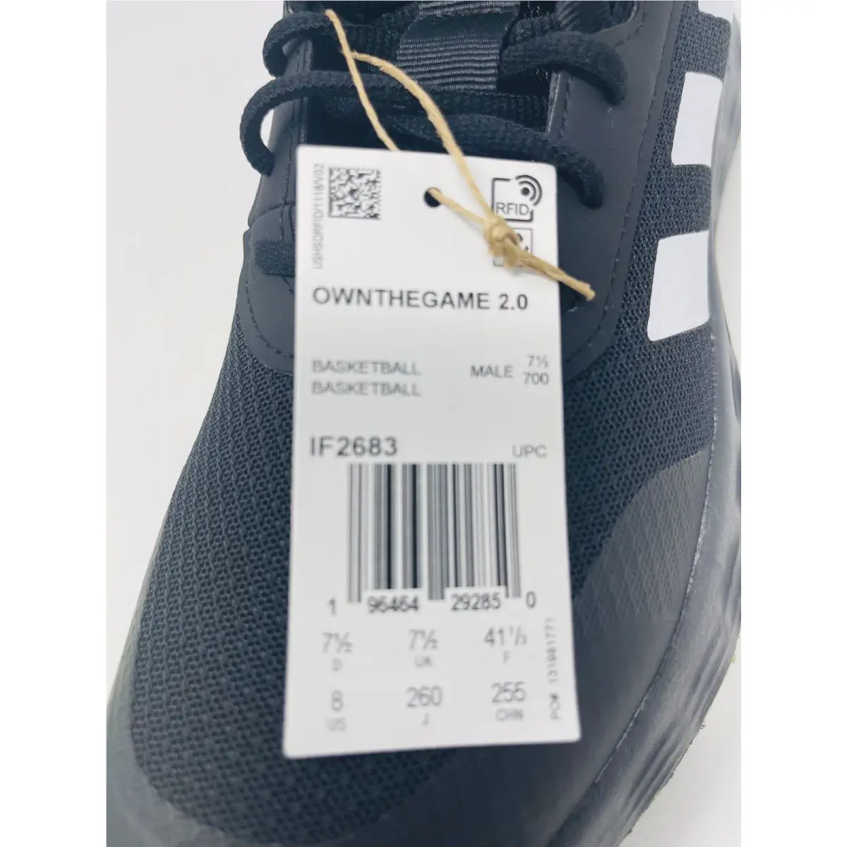 Adidas shoes - adidas Own The Game 2.0 - IF2683 - Black (UPC: 196464292850) 10