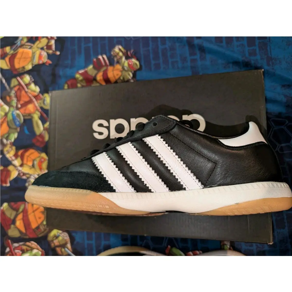 Adidas shoes - adidas Samba MN - Samba - IF1952 - Black / White / Gum (UPC: 196478342657) 4
