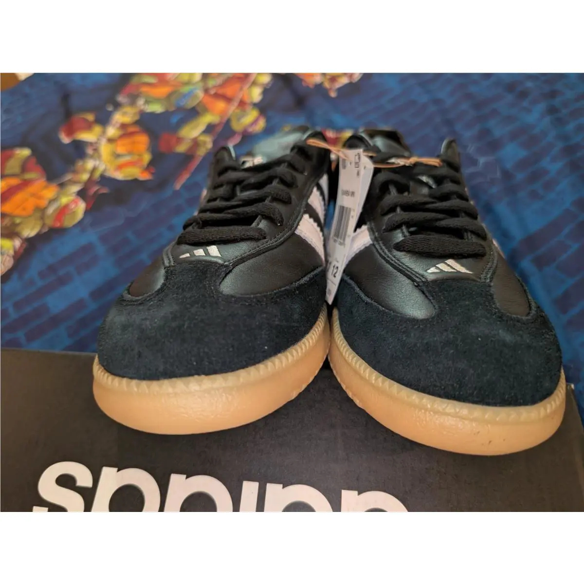 Adidas shoes - adidas Samba MN - Samba - IF1952 - Black / White / Gum (UPC: 196478342657) 7