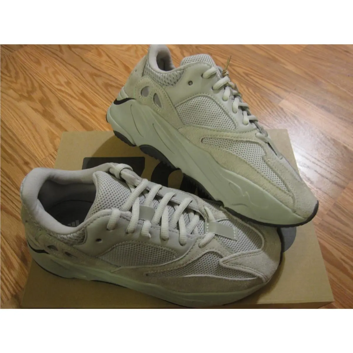 Size 6 - Adidas Men Yeezy Boost 700 V1 Salt EG7487 Ready to Ship