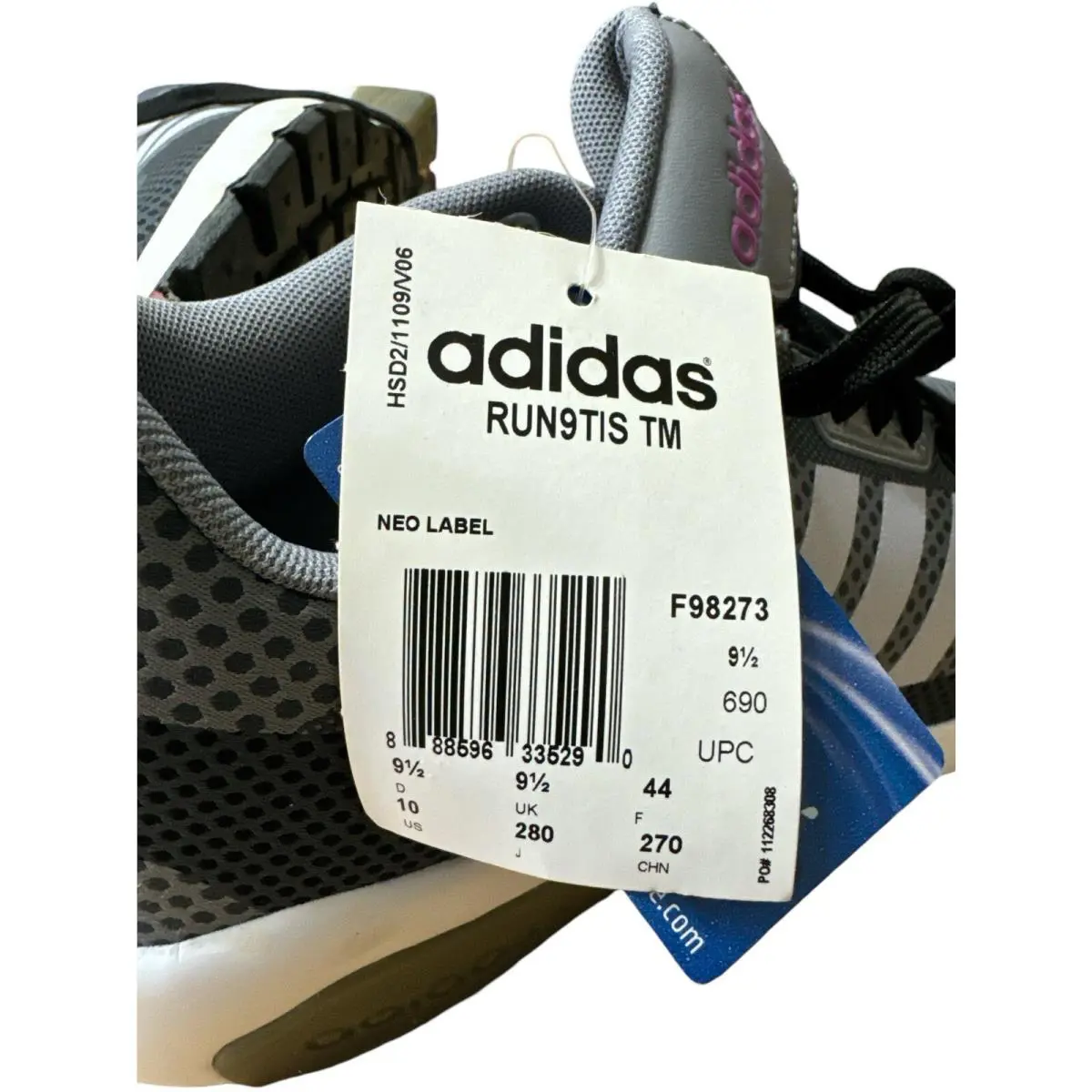 Adidas shoes - adidas Tennis - Tennis - F98273 - Gray (UPC: 0888596335290) 4