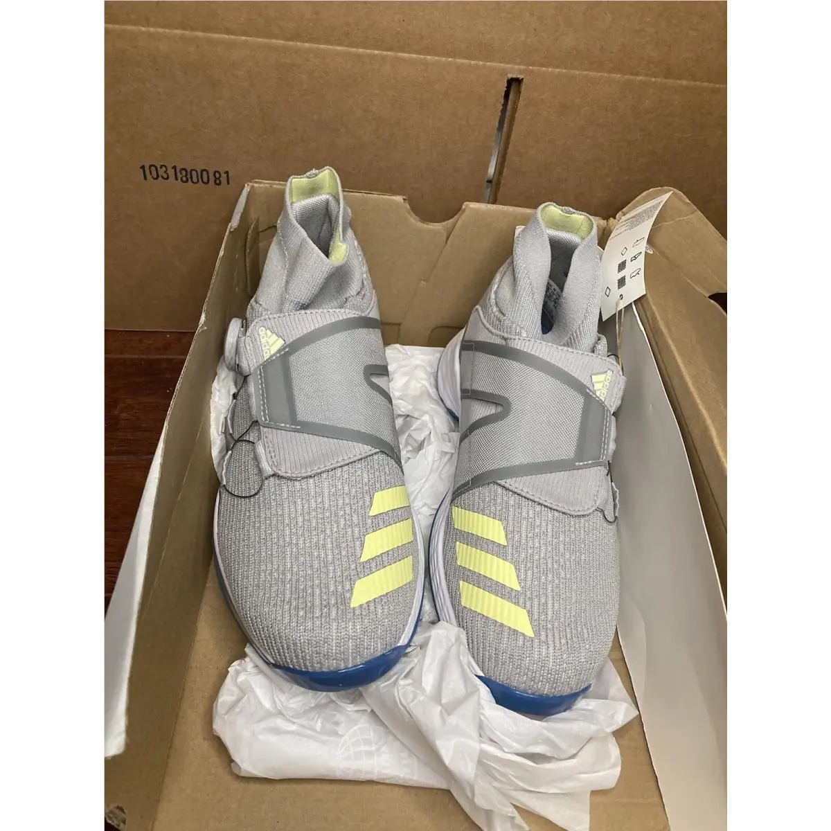 Adidas shoes - Adidas Golf Zg21 Motion Primegreen - Gray (UPC: 0194821412194) 11
