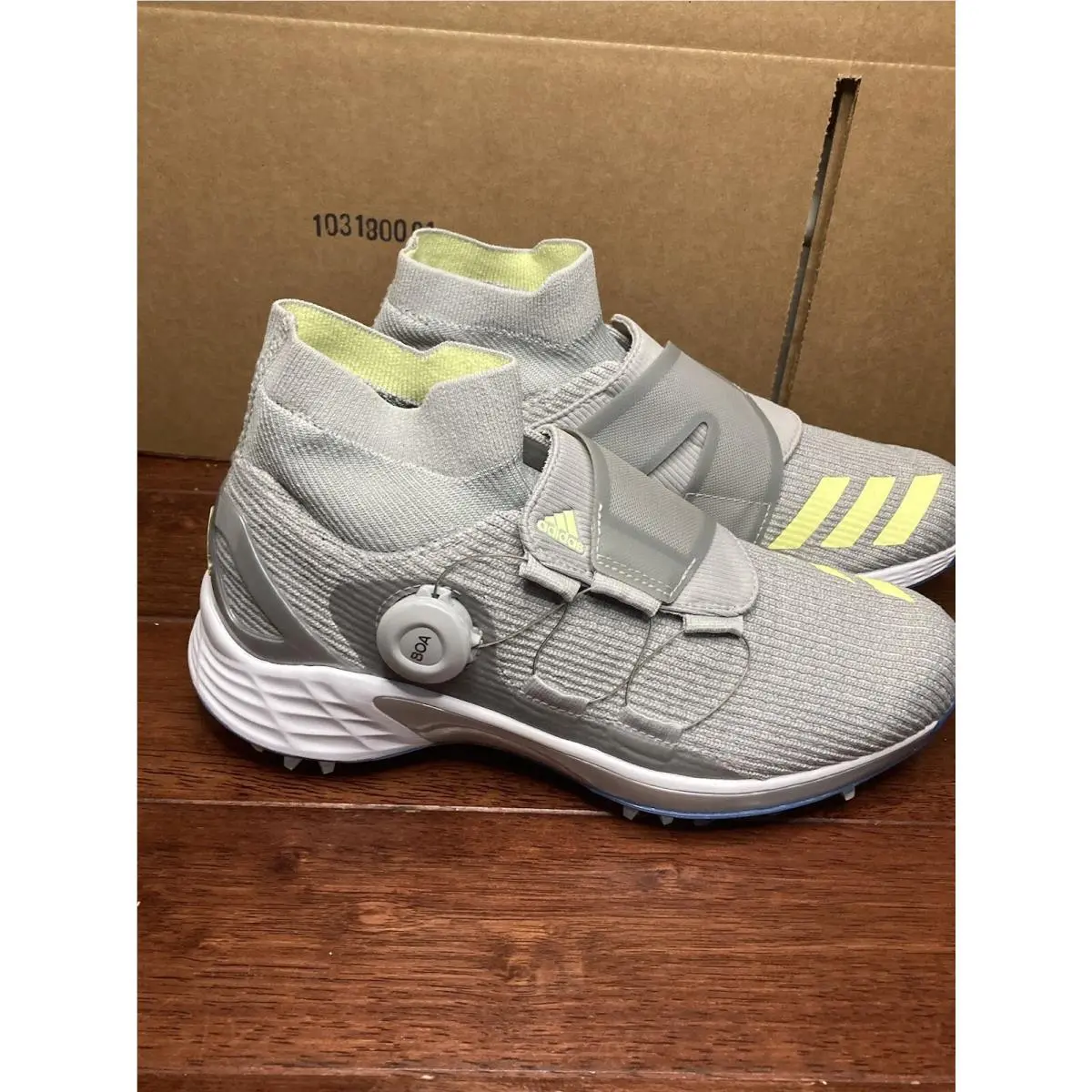Adidas shoes - Adidas Golf Zg21 Motion Primegreen - Gray (UPC: 0194821412194) 2