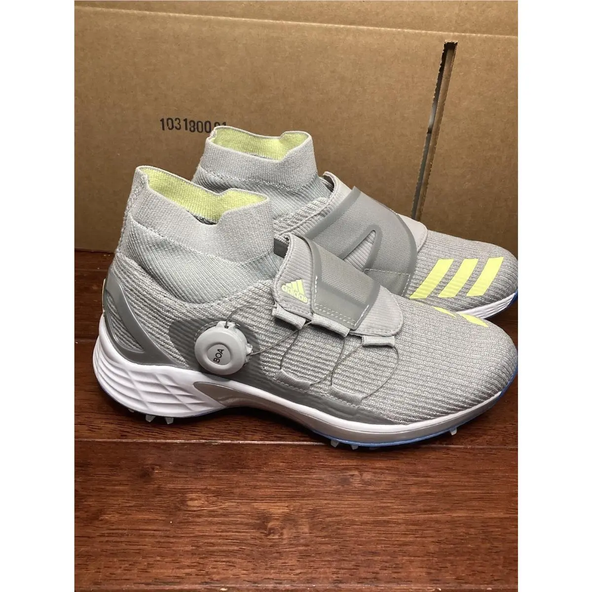 Adidas shoes - Adidas Golf Zg21 Motion Primegreen - Gray (UPC: 0194821412194) 3