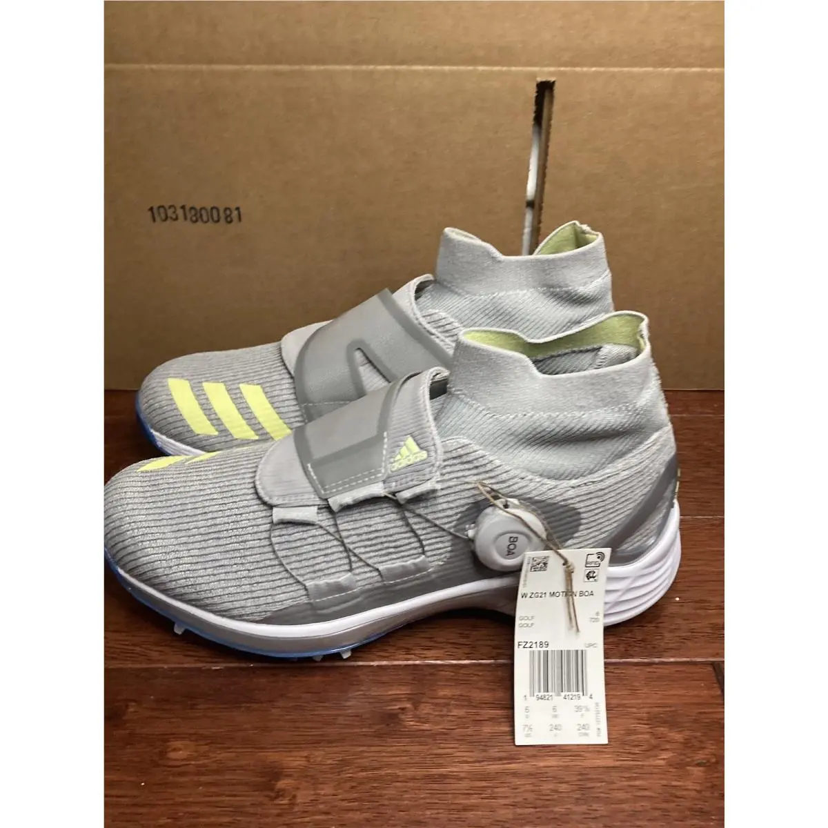 Adidas shoes - Adidas Golf Zg21 Motion Primegreen - Gray (UPC: 0194821412194) 4