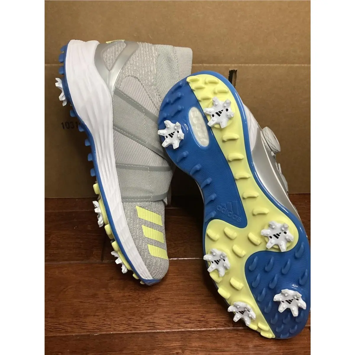 Adidas shoes - Adidas Golf Zg21 Motion Primegreen - Gray (UPC: 0194821412194) 5