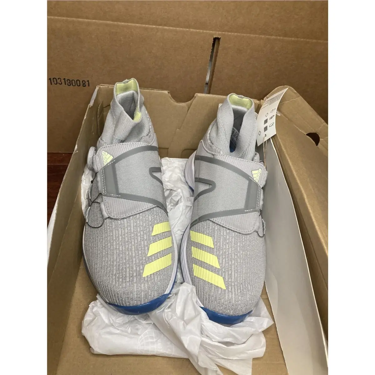 Adidas shoes - Adidas Golf Zg21 Motion Primegreen - Gray (UPC: 0194821412194) 7
