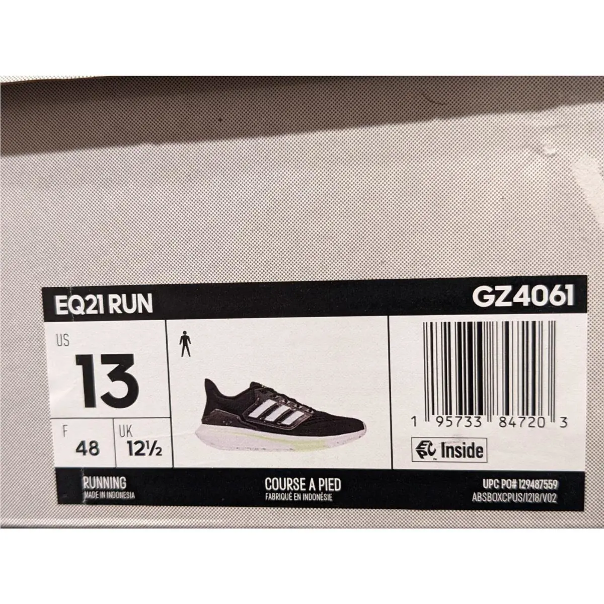 Adidas shoes - Adidas EQ 21 - Black 4