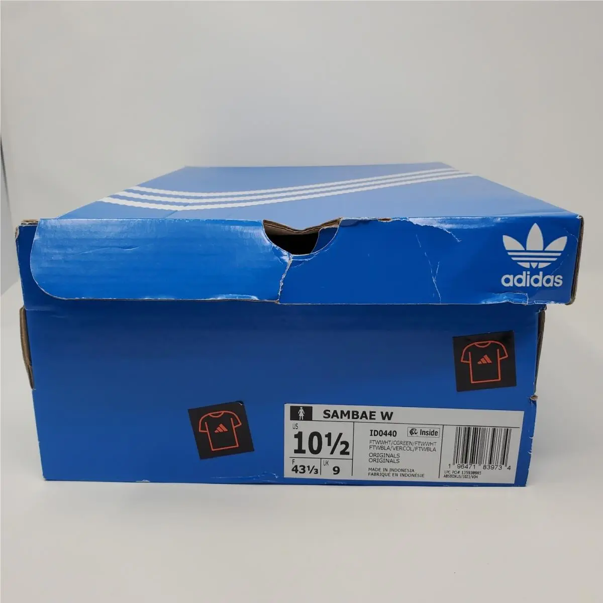 Adidas shoes - Adidas Sambae - Sambae - ID0440 - White 8