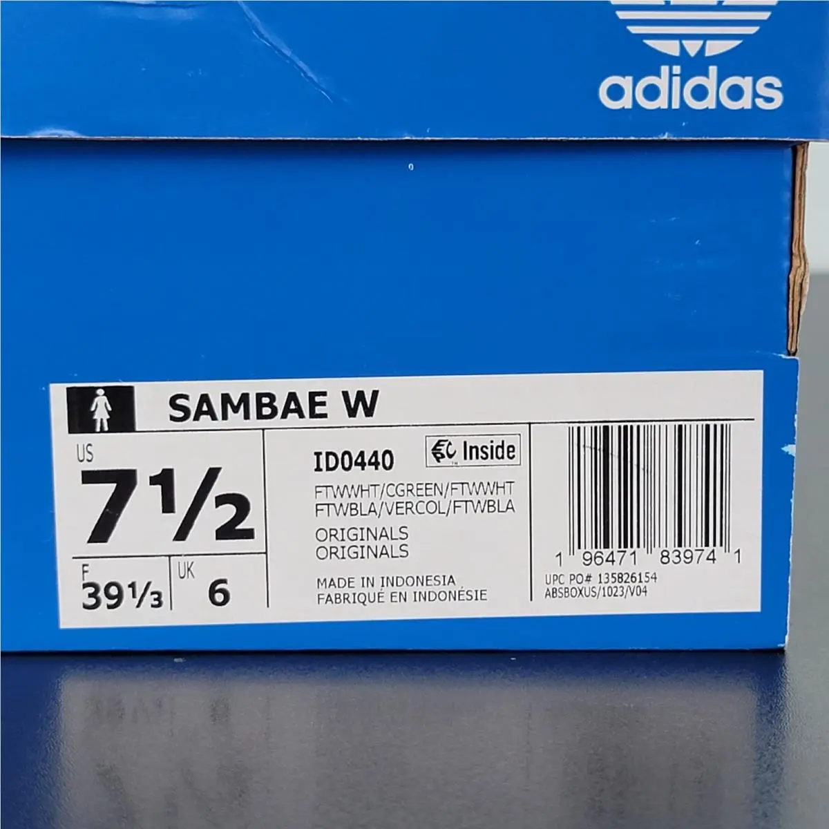 Adidas shoes - Adidas Sambae - Sambae - ID0440 - White 6