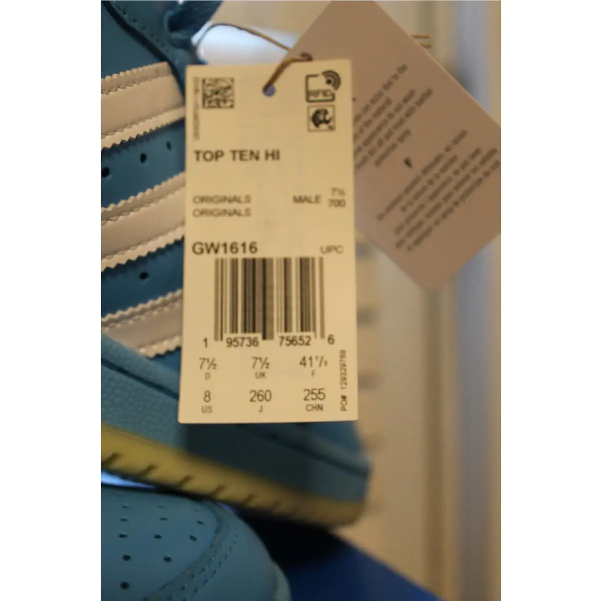Adidas shoes - adidas Top Ten - Top Ten - GW1616 - Blue 1