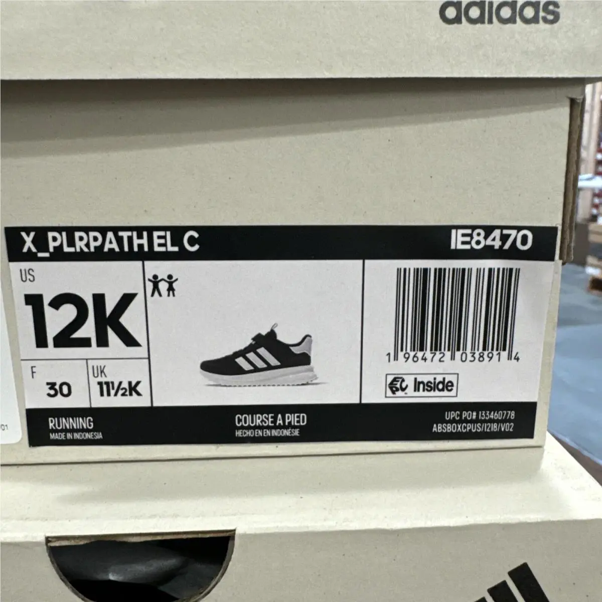 Adidas shoes - Black/White/Black 4
