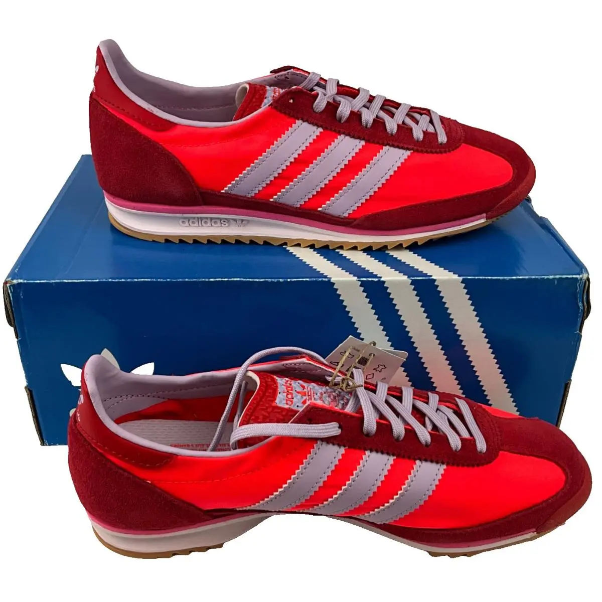 Adidas shoes - adidas SL 72 - JH7392 - Red 0