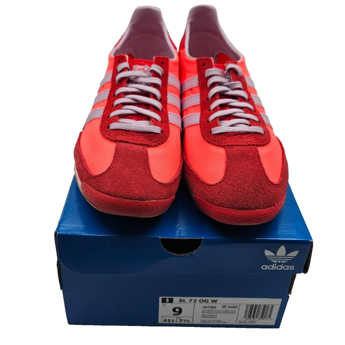 Adidas shoes - adidas SL 72 OG - JH7392 - Solar Red/Ice Lavender/Better Scarlett (UPC: 196479859185) 1