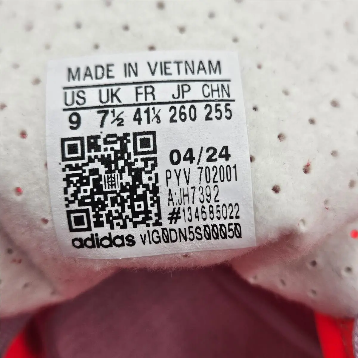 Adidas shoes - adidas SL 72 OG - JH7392 - Solar Red/Ice Lavender/Better Scarlett (UPC: 196479859185) 5