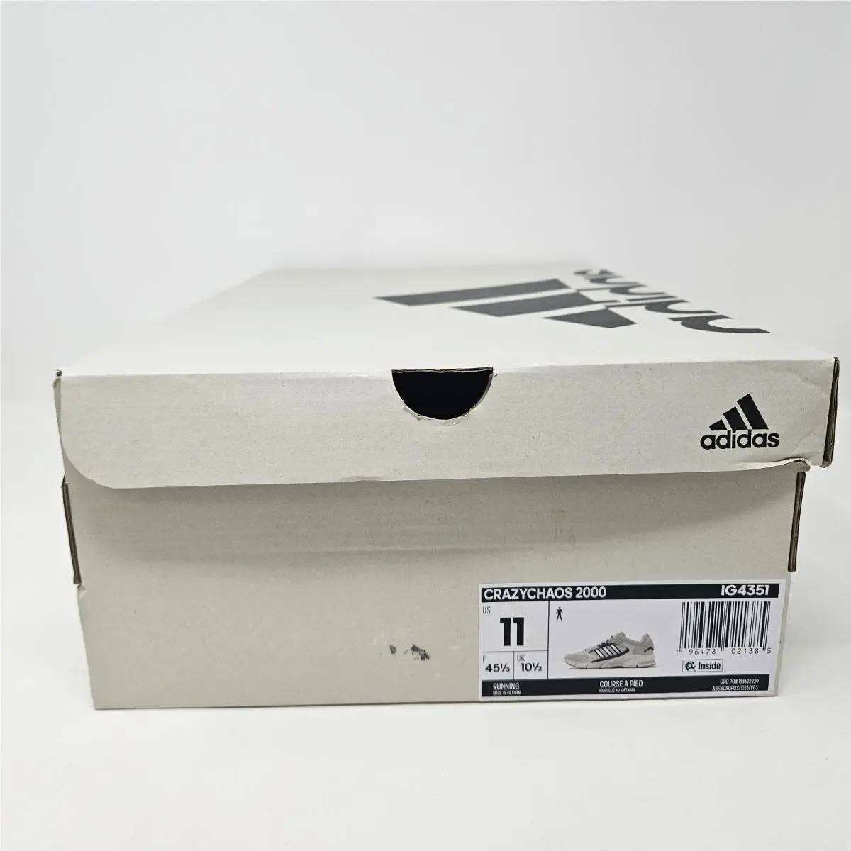 Adidas shoes - adidas Crazychaos - Crazychaos - IG4351 - Ivory, Manufacturer: Off White/Matte Silver/Legend Ink 4