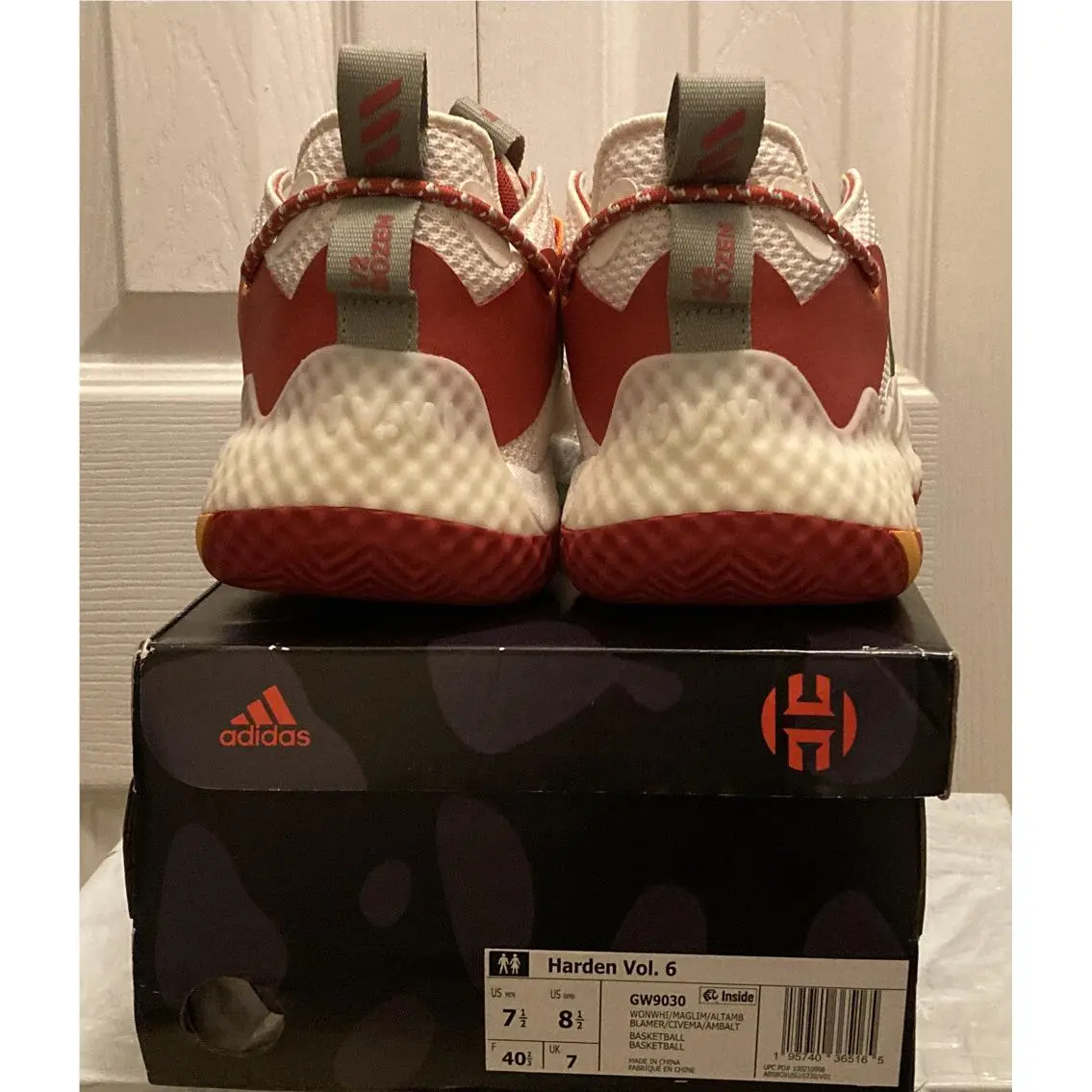 Adidas shoes - Harden Vol. 6 - Harden - GW9030 - Multicolor (UPC: 0195740365189) 1