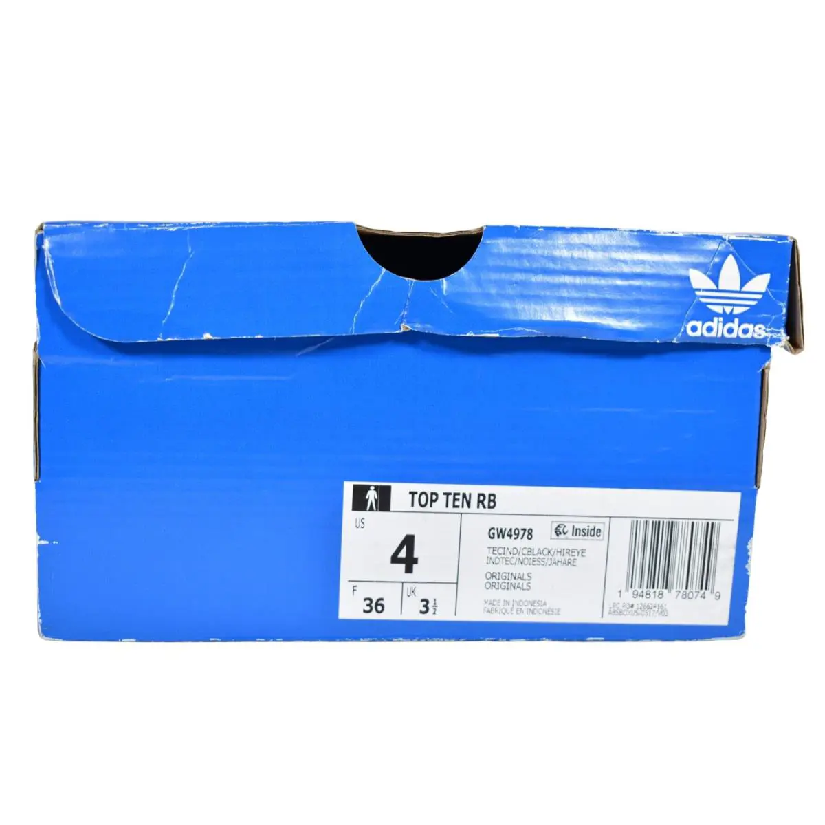 Adidas shoes - Ten RB `D - Ten - GW4978 - Tech Indigo/Core Black/Hi-Res Yellow (UPC: 194818780749) 3