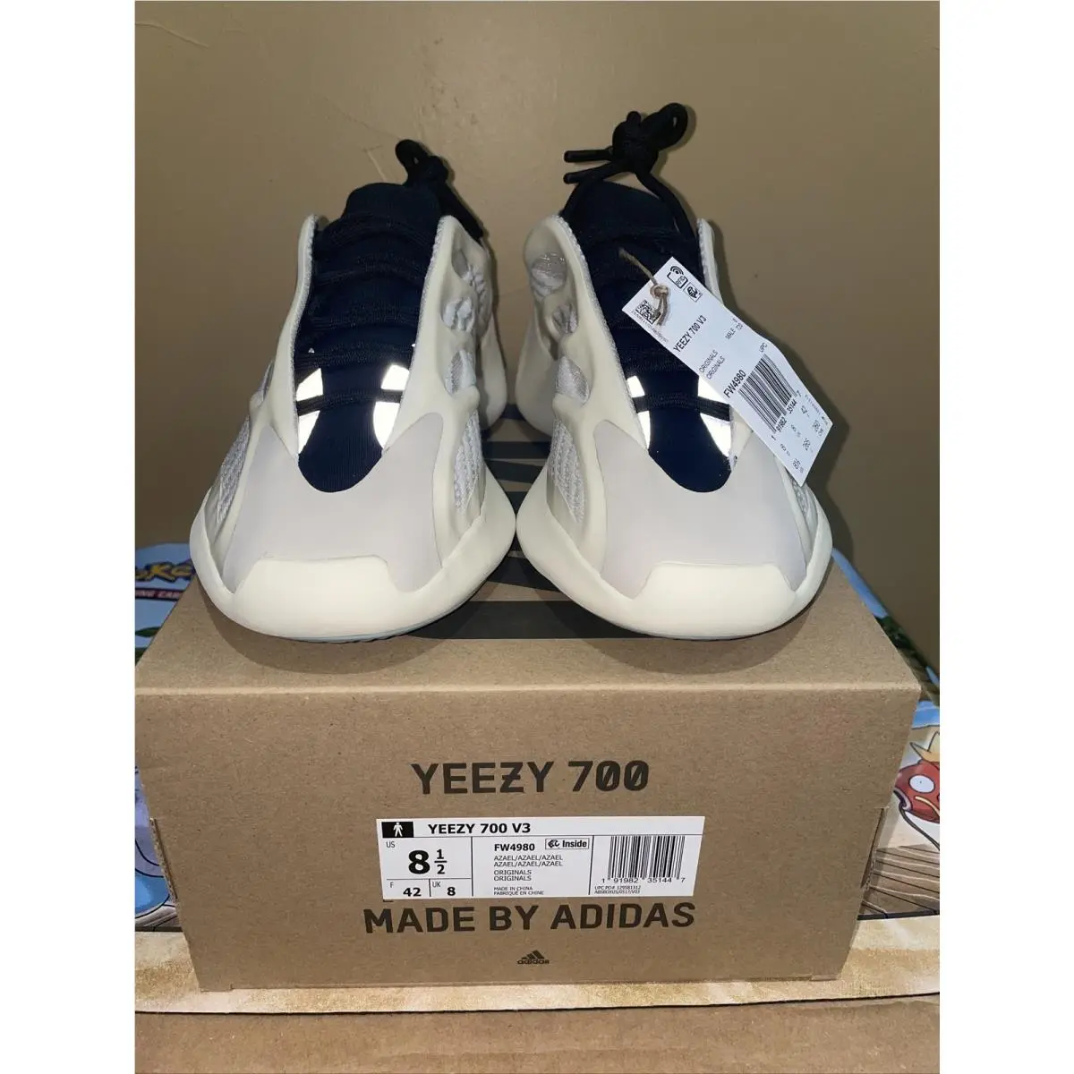 Adidas shoes - adidas Yeezy Boost 700 V3 - FW4980 - Beige (UPC: 0191982351447) 0