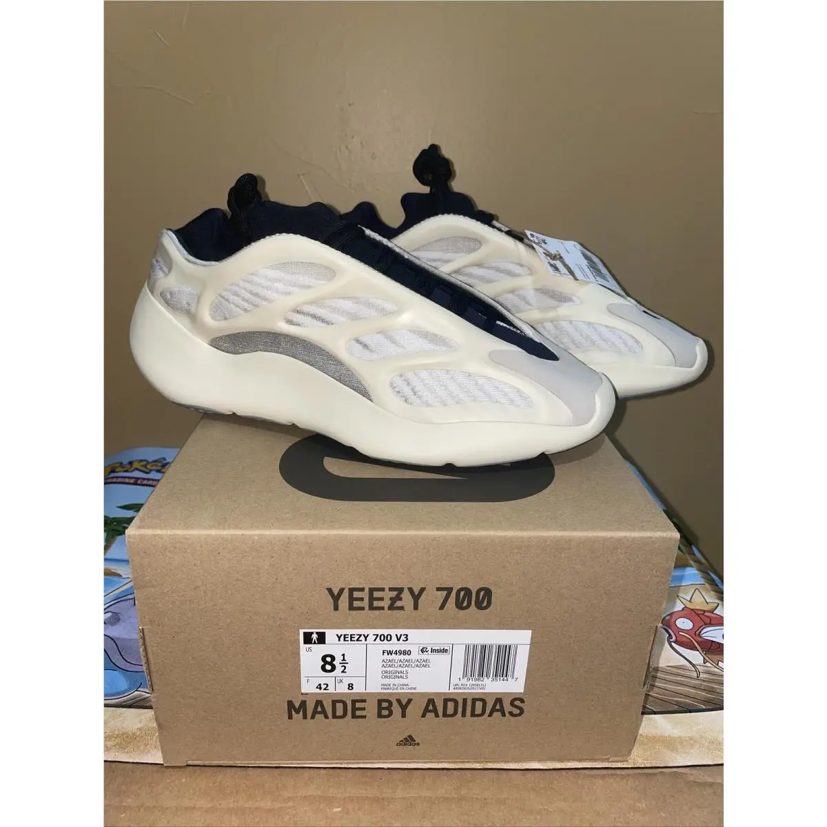 Adidas shoes - adidas Yeezy Boost 700 V3 - FW4980 - Beige (UPC: 0191982351447) 1