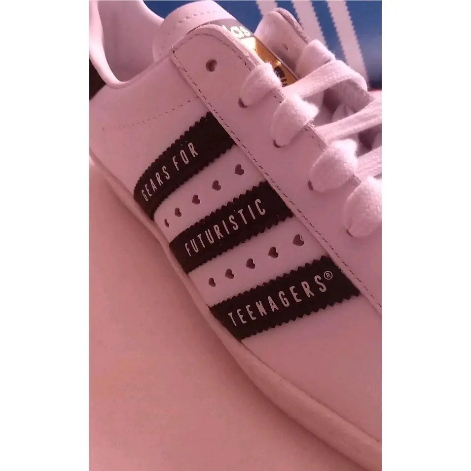 Adidas shoes - adidas Superstar 80S - Superstar - FY0728 - White/Black/Chalk White 10