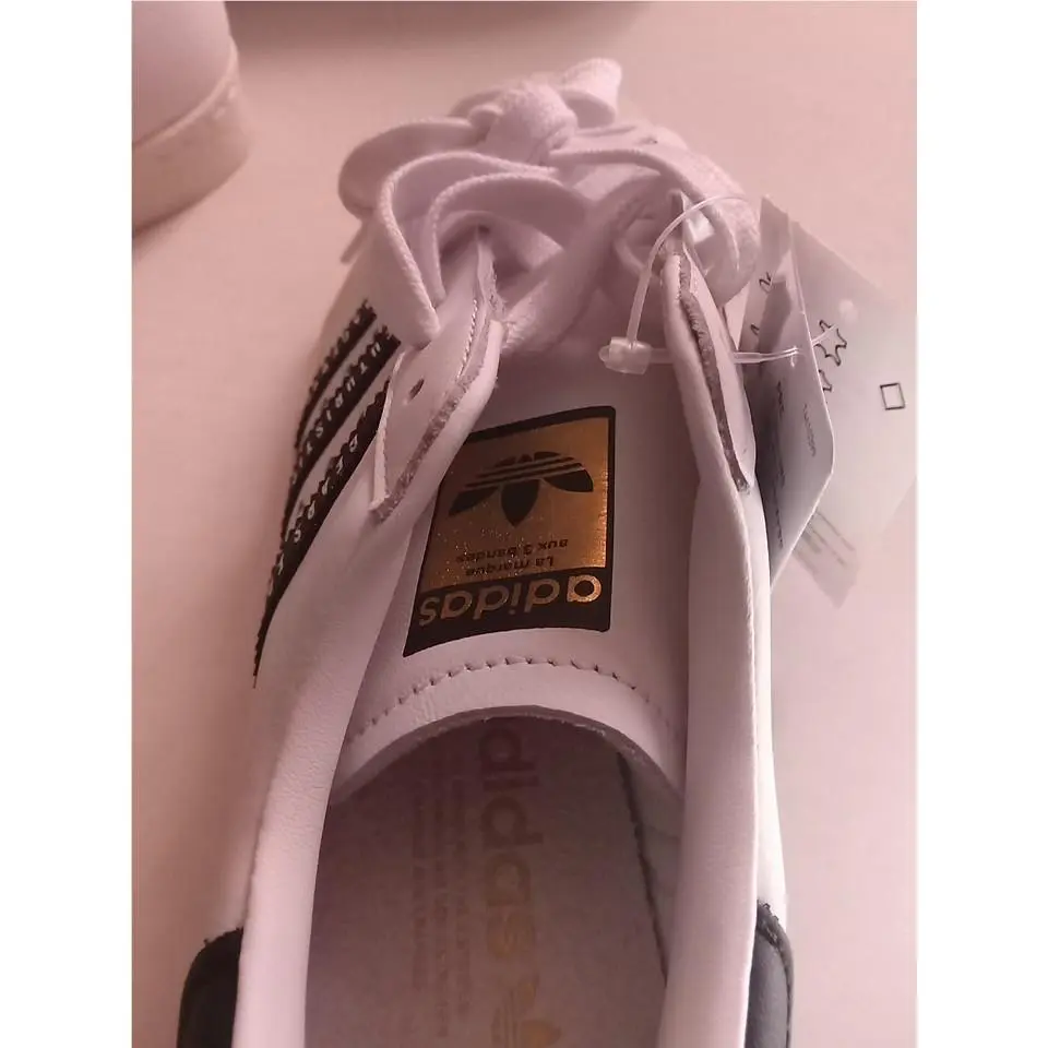 Adidas shoes - adidas Superstar 80S - Superstar - FY0728 - White/Black/Chalk White 6