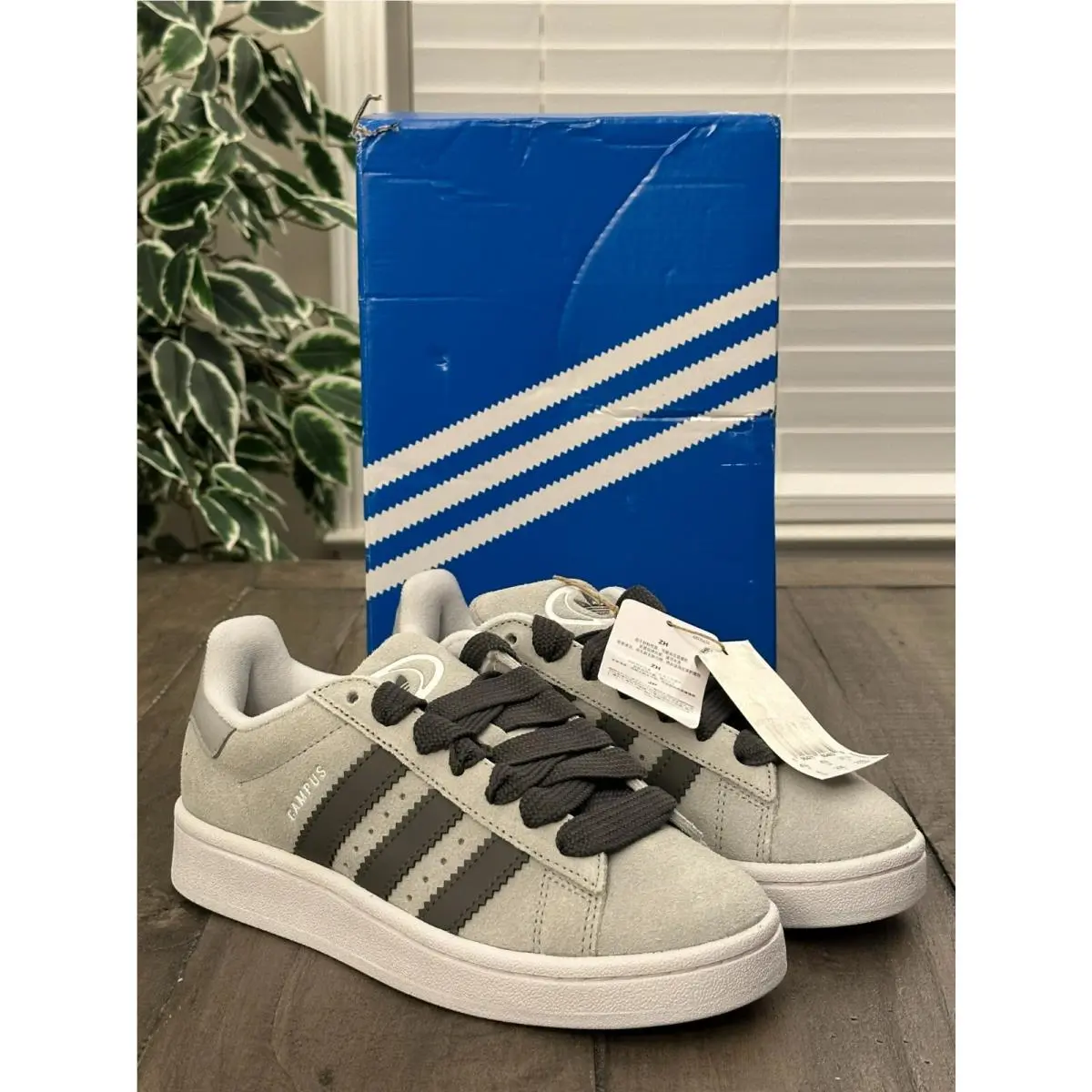 Adidas shoes - adidas Campus 00s - Campus - ID3172 - Gray, Manufacturer: Grey Two/Charcoal/Core White (UPC: 196471604707) 9