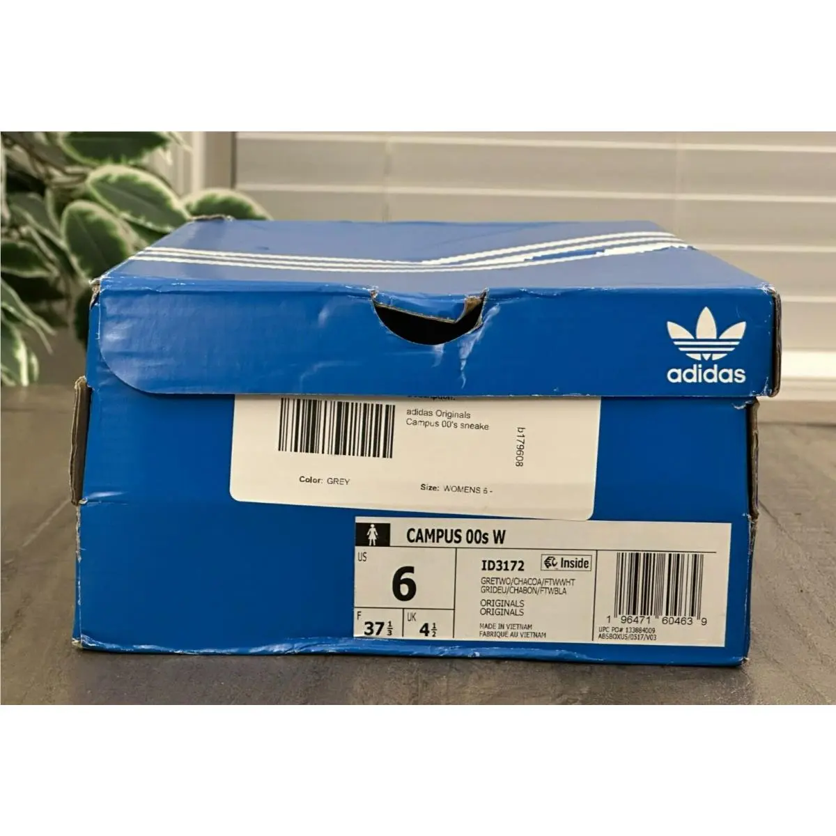 Adidas shoes - adidas Campus 00s - Campus - ID3172 - Gray, Manufacturer: Grey Two/Charcoal/Core White (UPC: 196471604707) 14