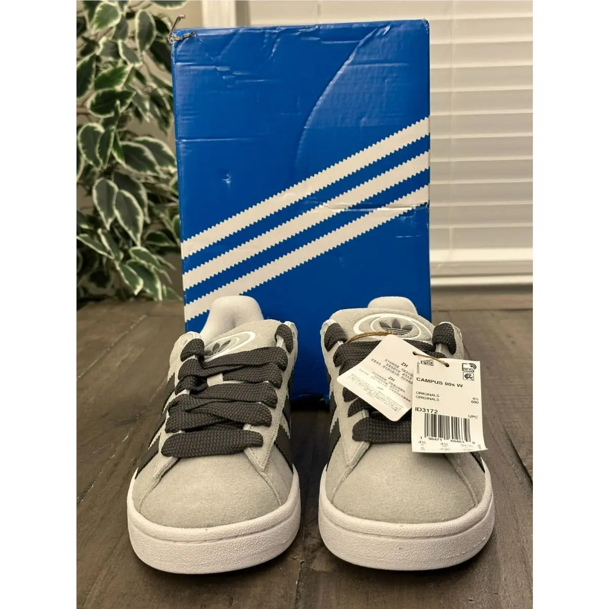 Adidas shoes - adidas Campus 00s - Campus - ID3172 - Gray, Manufacturer: Grey Two/Charcoal/Core White (UPC: 196471604707) 0
