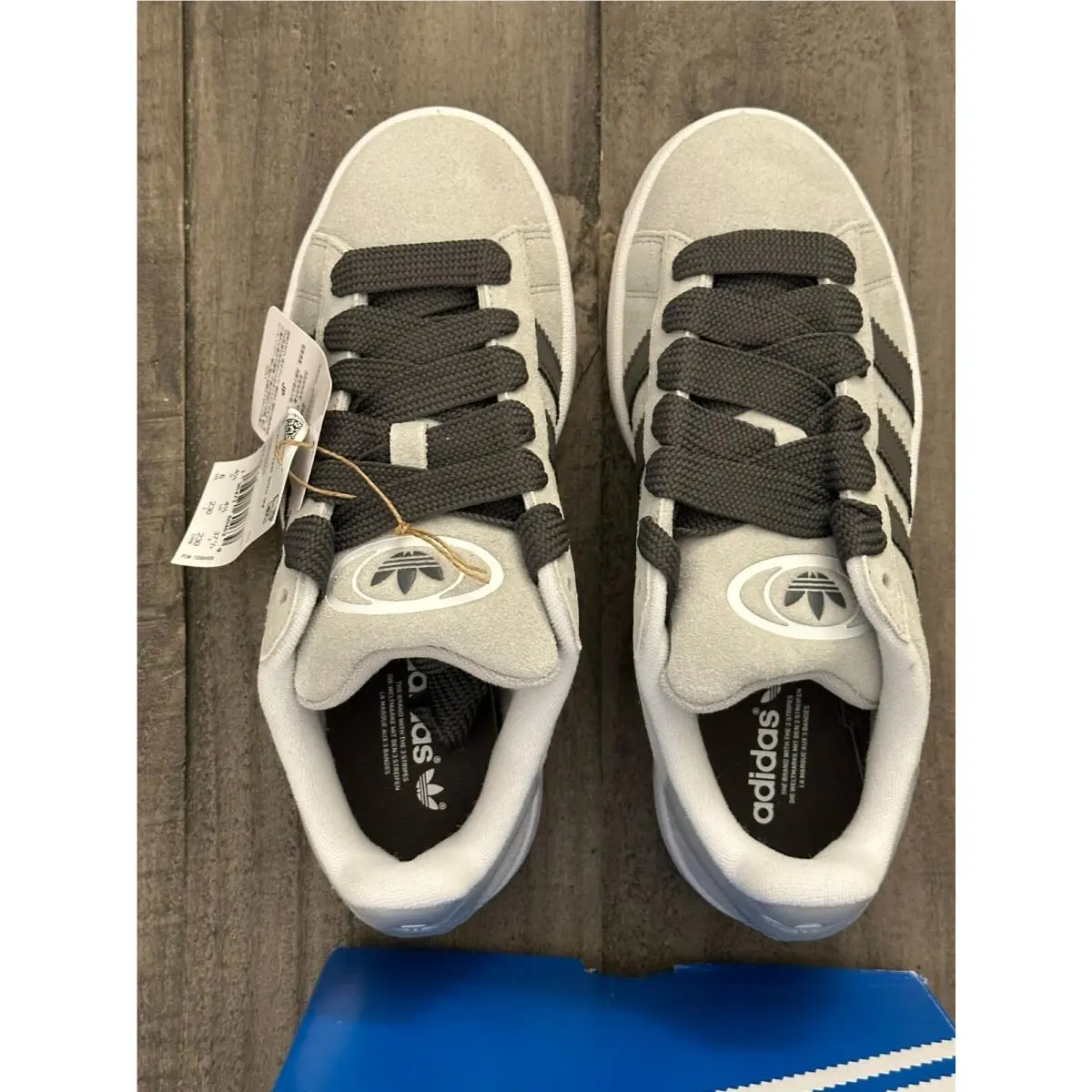 Adidas shoes - adidas Campus 00s - Campus - ID3172 - Gray, Manufacturer: Grey Two/Charcoal/Core White (UPC: 196471604707) 3