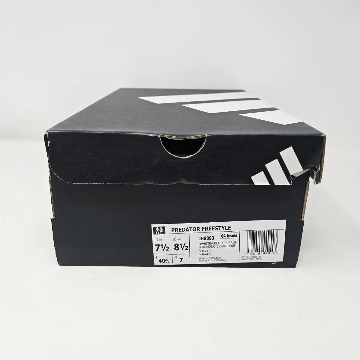 Adidas shoes - adidas Predator Freestyle Indoor Boots - JH8893 - Off white (UPC: 197615449543) 4