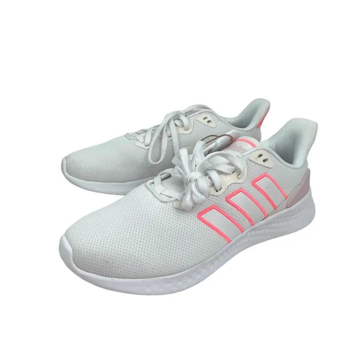 Adidas Puremotion SE Womens Running Shoes 9.5 US White an Pink Lightweight and B
