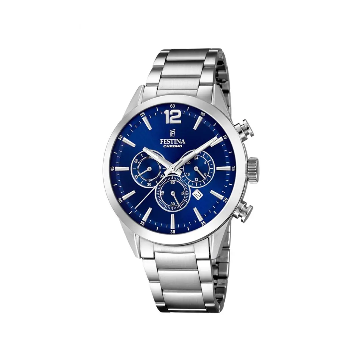 Watch  F20343/7 Timeless Chrono Man 43.5mm Stainless Steel by Festina