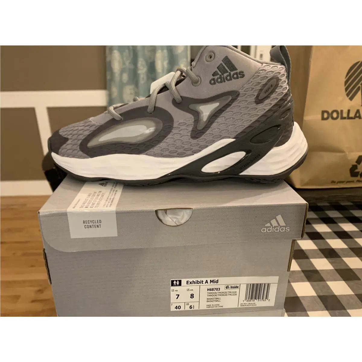 Adidas shoes - Adidas Exhibit A - Exhibit - H67748 - Gray 0