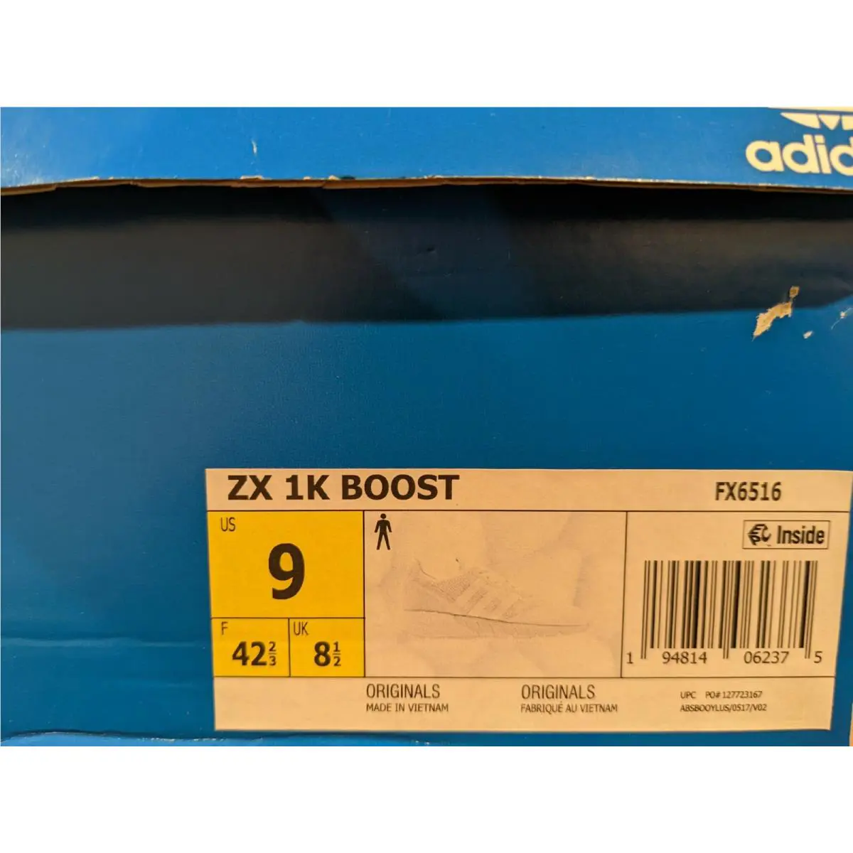 Adidas shoes - Adidas ZX - Cloud White 4