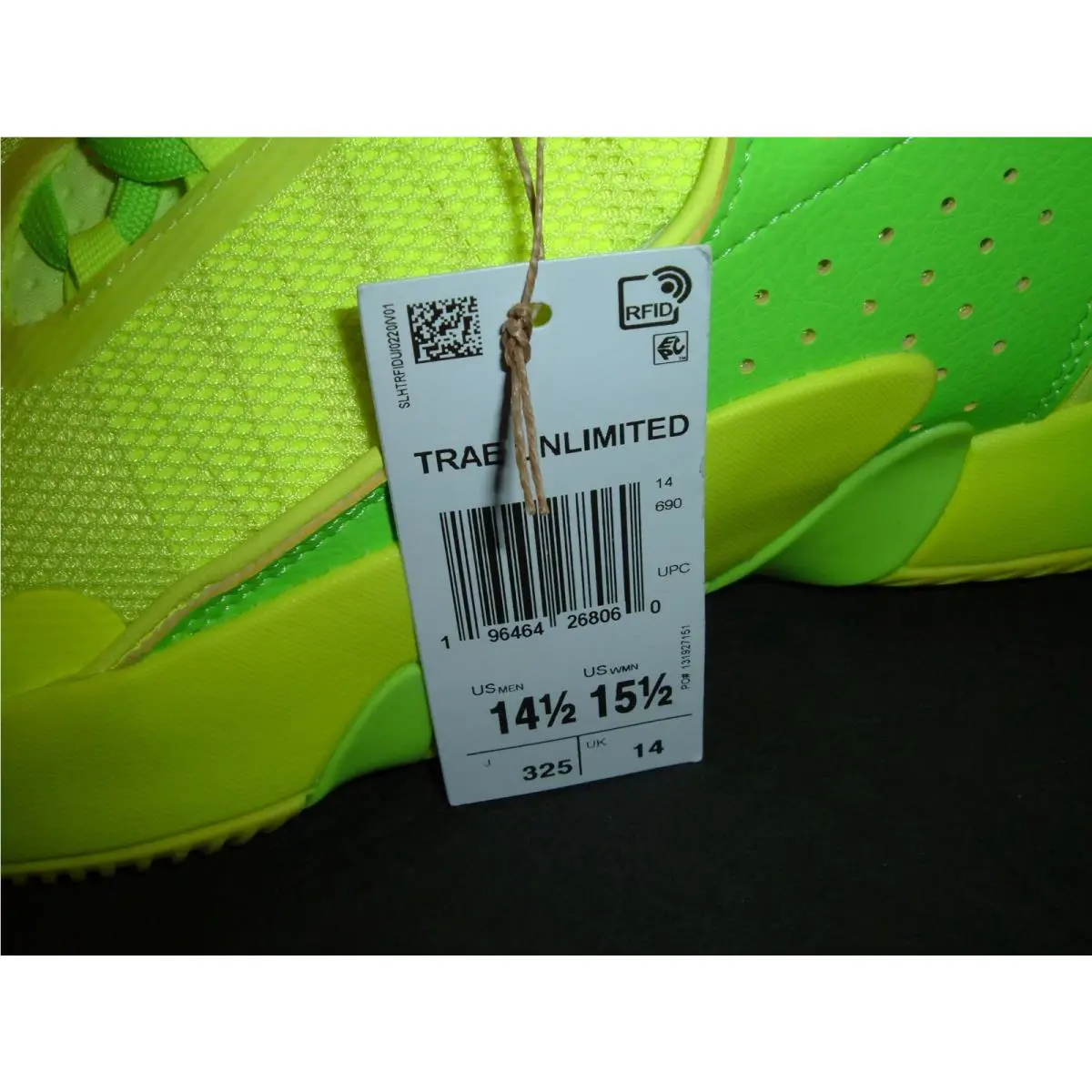 Adidas shoes - TRAE UNLIMITED - TRAE UNLIMITED - IE2139 - SOLAR GREEN/YELLOW 4
