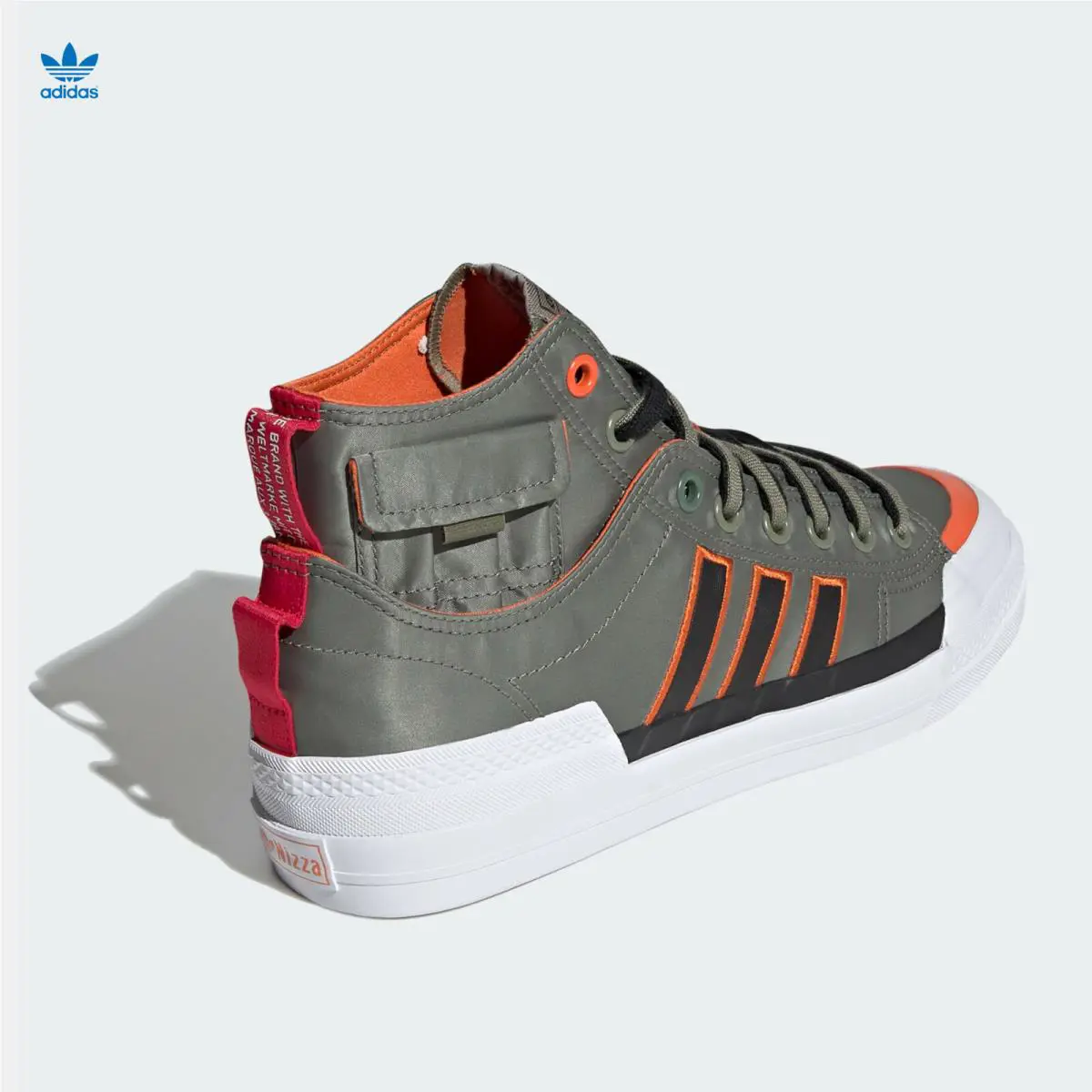 Adidas shoes - Adidas Originals Nizza - Originals Nizza - GZ2655 - Legacy Green / Core Black / Orange (UPC: 194821760813) 0