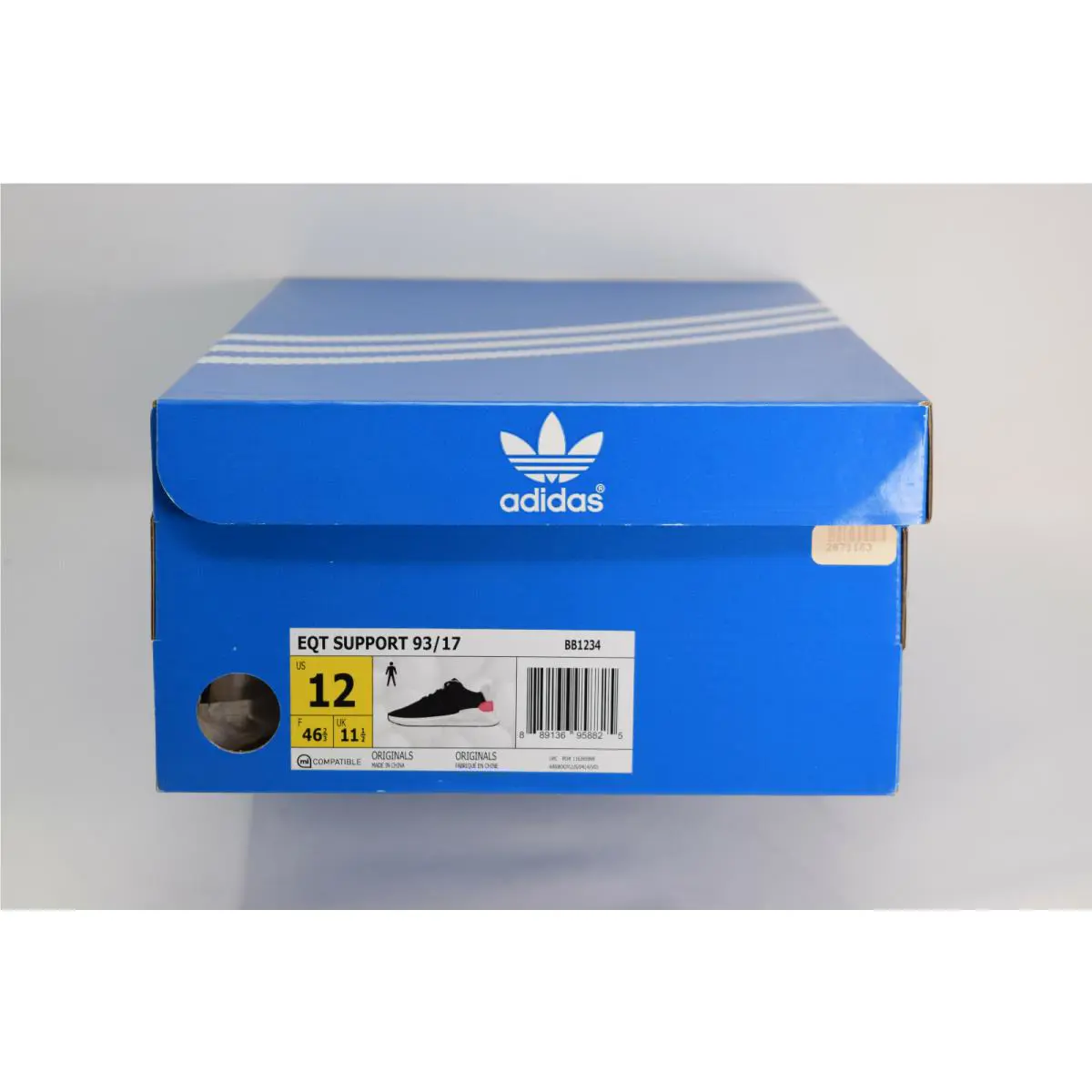 Adidas shoes - adidas EQT Support 93/17 - EQT Support - BB1234 - Black (UPC: 191526257419) 8