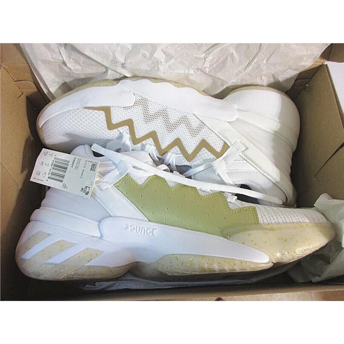 Adidas shoes - DON #2 - DON - White/Gold 5