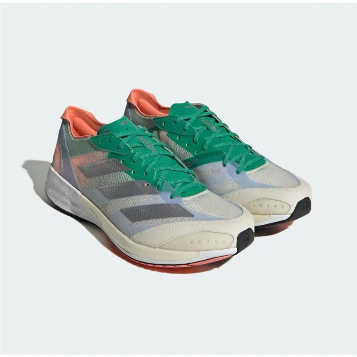 Adidas shoes - Adizero Adios 7 - Adizero Adios - JR1094 - White/Silver/Cougrn 5