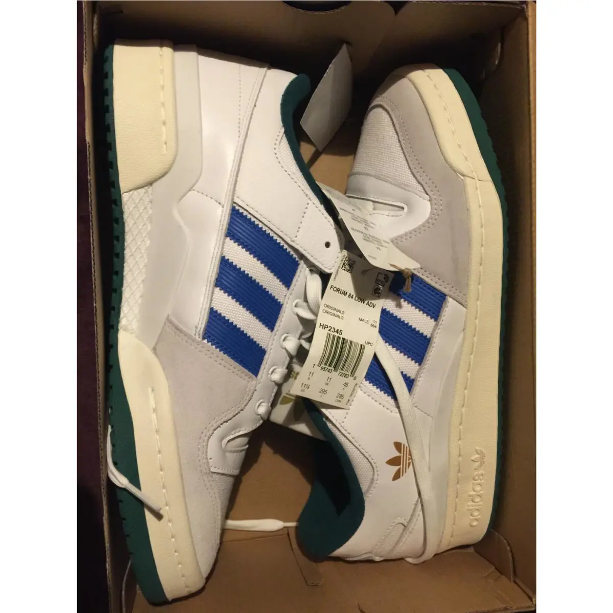 Adidas shoes - adidas Forum 84 Low - Forum Low - HP2345 - White 0