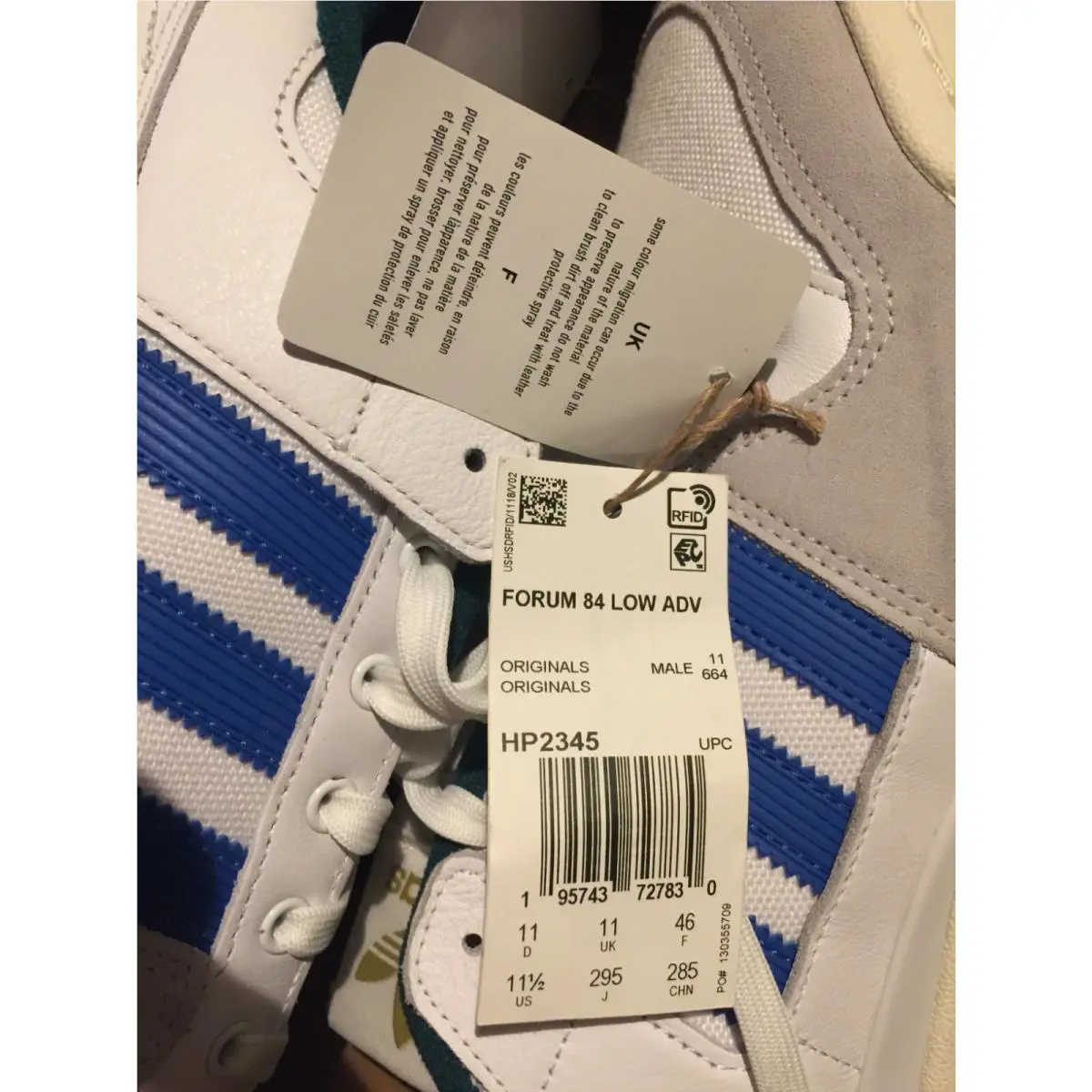 Adidas shoes - adidas Forum 84 Low - Forum Low - HP2345 - White 2