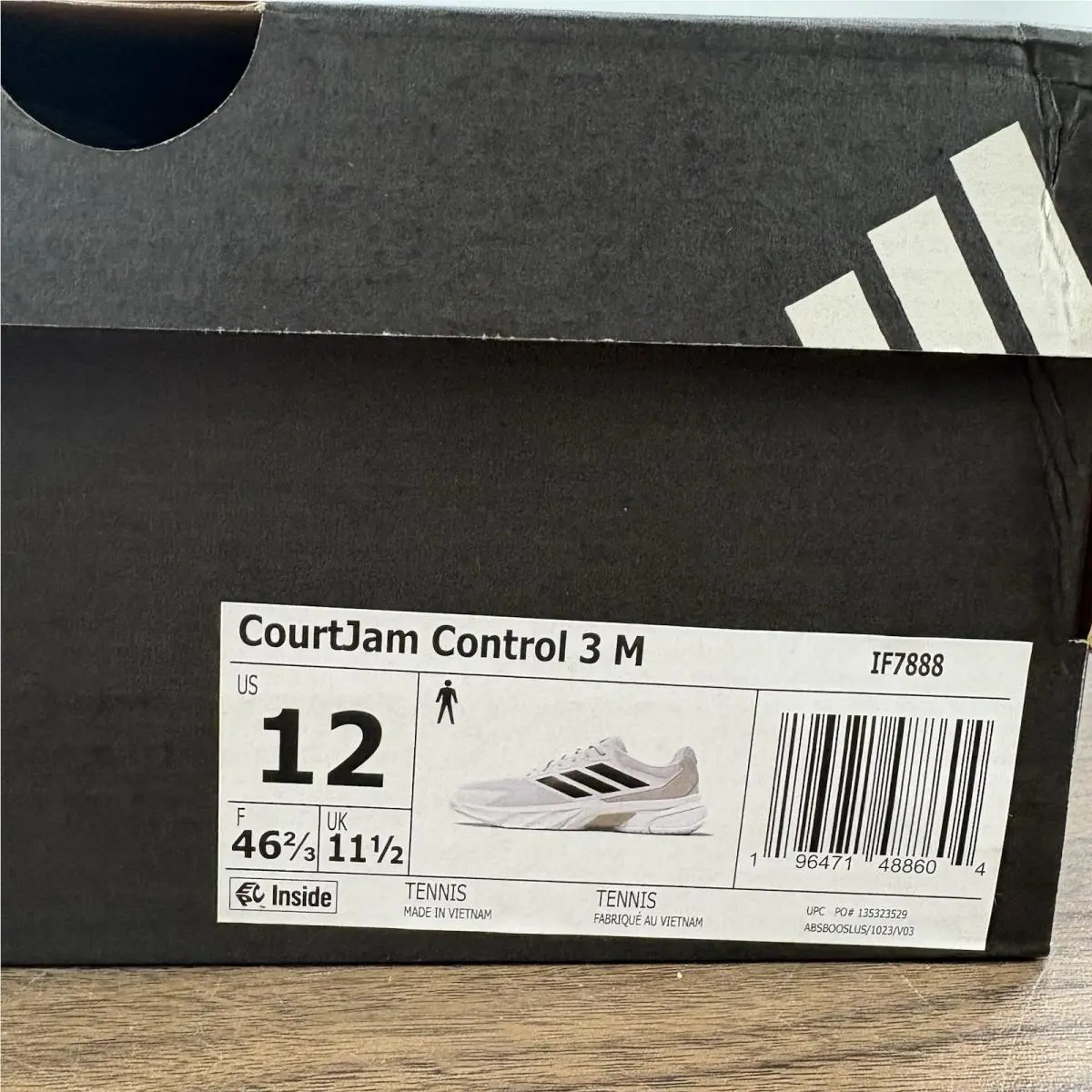 Adidas shoes - adidas CourtJam - CourtJam - IF7888 - White 6
