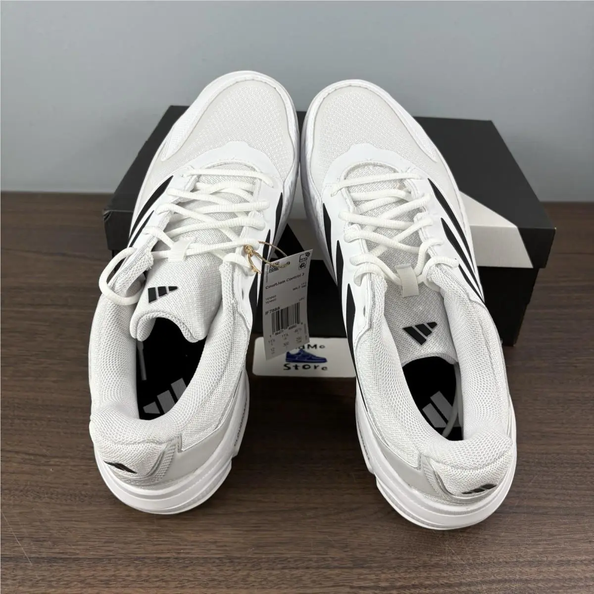 Adidas shoes - adidas CourtJam - CourtJam - IF7888 - White 4