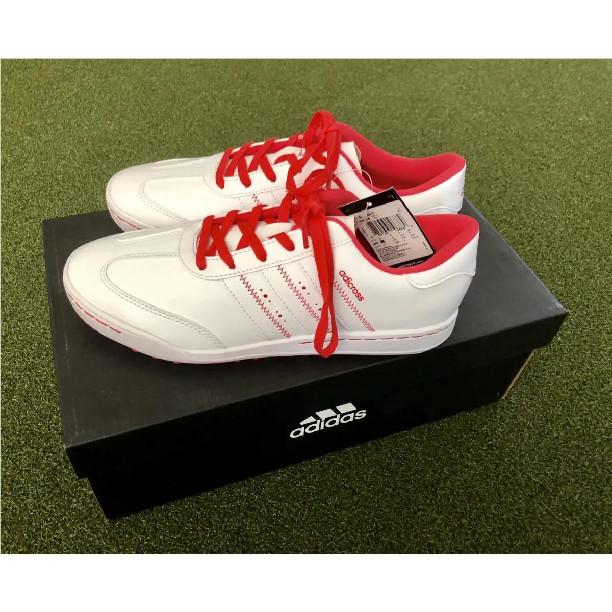 Adidas shoes - White/Pink (UPC: 889136196869) 0