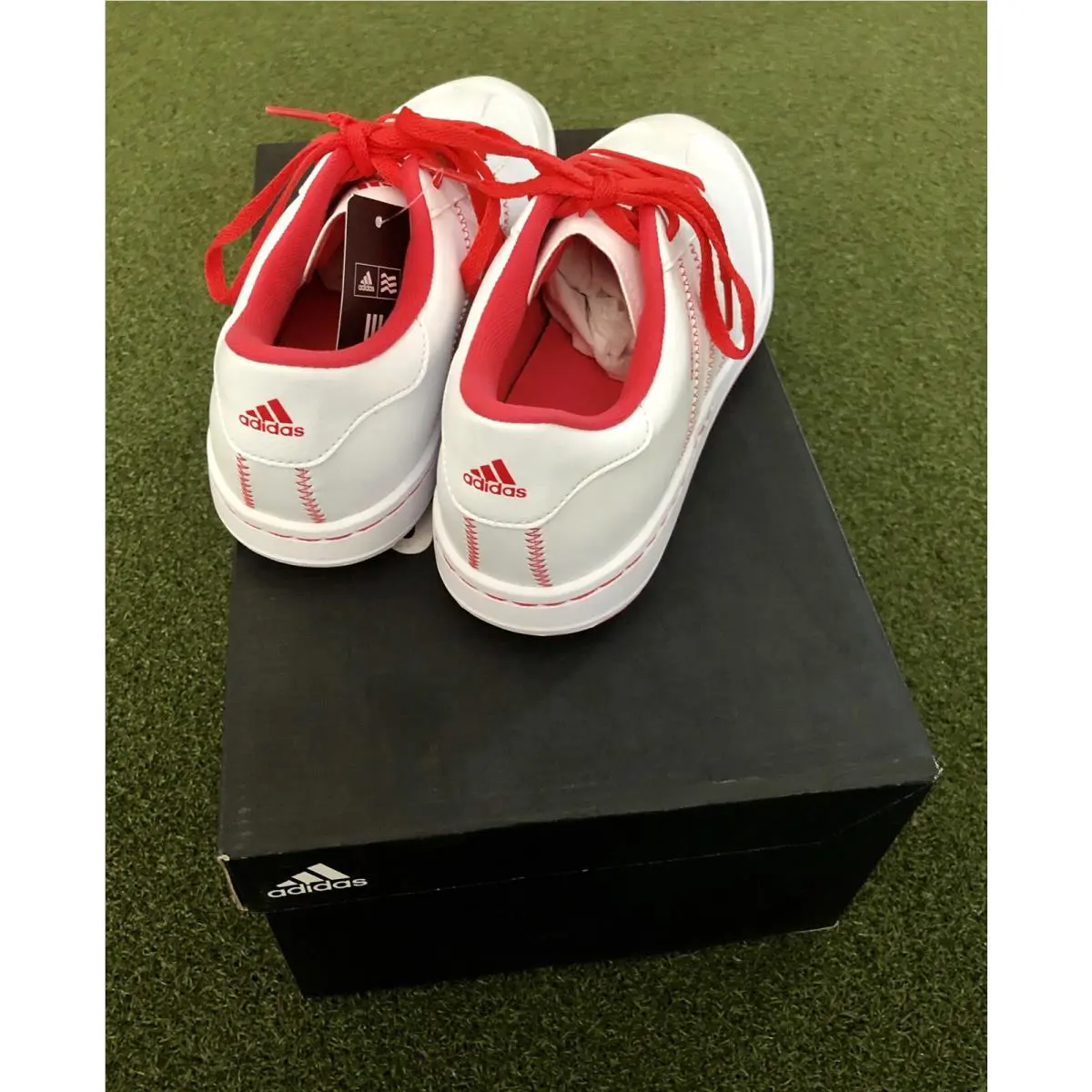Adidas shoes - White/Pink (UPC: 889136196869) 1