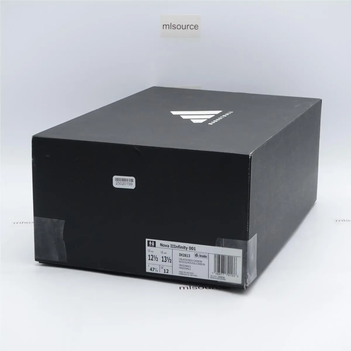 Adidas shoes - adidas Nova IIInfinity 001 - Nova IIInfinity - IH2813 - Black, Manufacturer: Black/Red/Carbon (UPC: 196477741536) 2