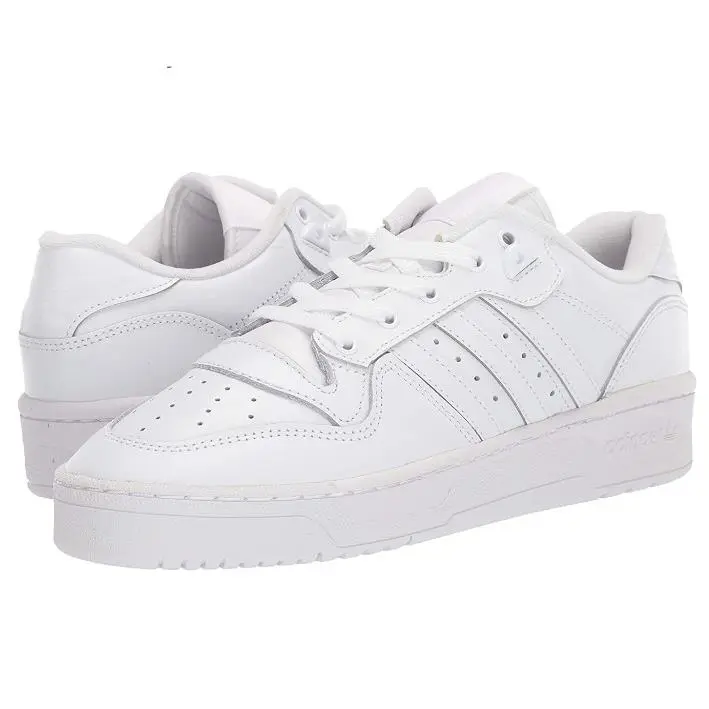 Adidas Originals Men`s Rivalry Low Snkr White/ White/core Black 12.5 M US - White/White/Core Black