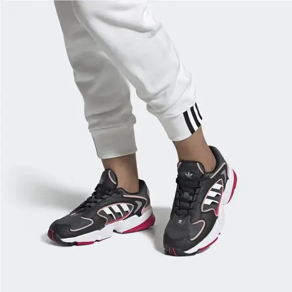 Adidas shoes - Black/Grey/Pink Spirit/red - FU9589 9