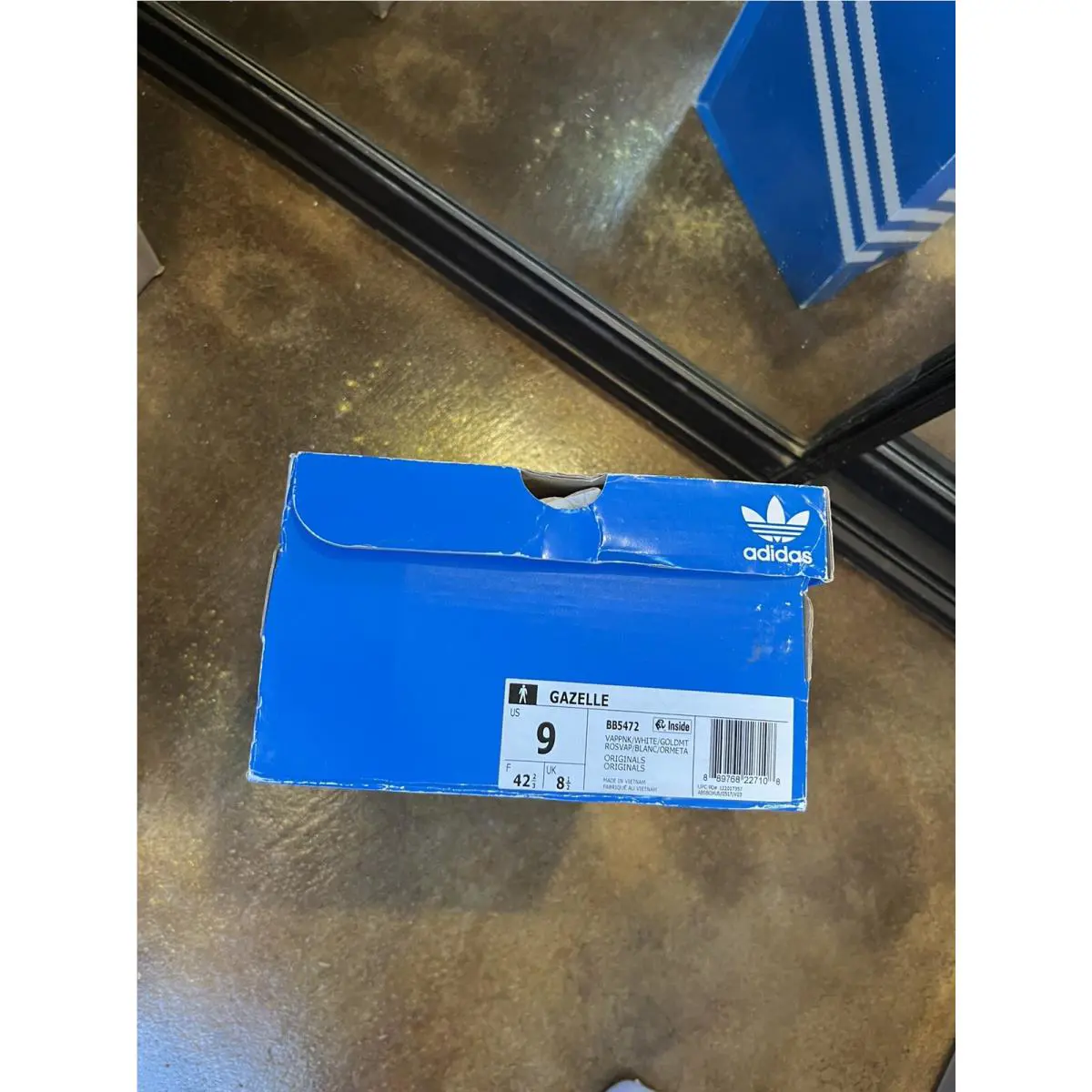 Adidas shoes - Adidas Gazelle Vapor - Gazelle Vapor - Pink/White (UPC: 889768227108) 9